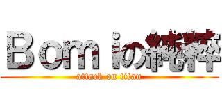 Ｂｏｍｉの純粹 (attack on titan)