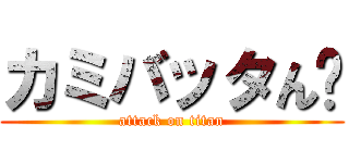 カミバッタん‼ (attack on titan)