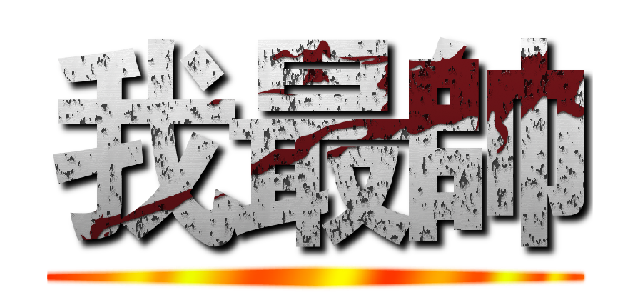 我最帥 ()