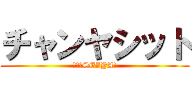 チャンヤシット (大概にSEIYA!)