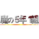 魔の５年１組 ()