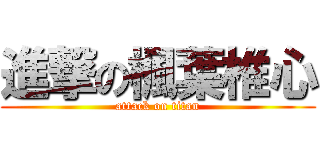 進撃の楓葉椎心 (attack on titan)