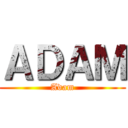 ＡＤＡＭ (Adam)