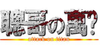 聰哥の萬歲 (attack on titan)