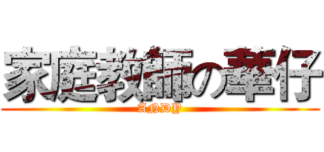 家庭教師の華仔 (ANDY)