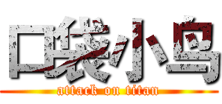 口袋小鸟 (attack on titan)