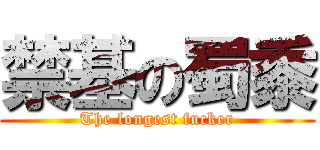 禁基の蜀黍 (The longest fucker)
