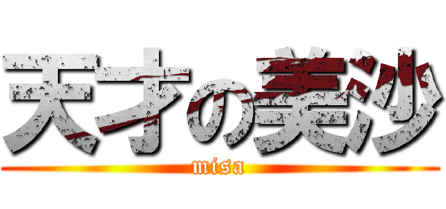 天才の美沙 (misa)