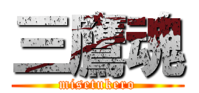 三鷹魂 (misetukero)