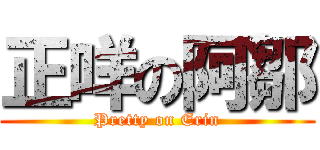 正咩の阿鄒 (Pretty on Erin)