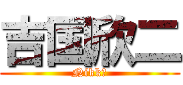 吉国欣二 (Nikkō)
