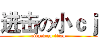 进击の小ｃｊ (attack on titan)