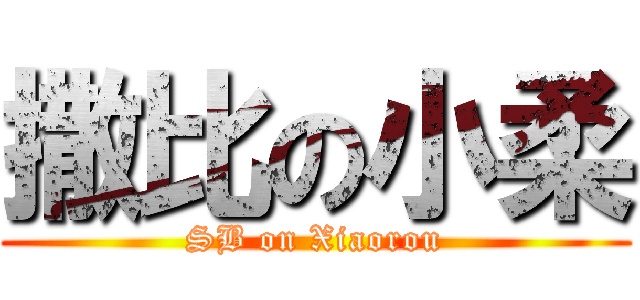 撒比の小柔 (SB on Xiaorou)
