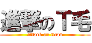 進撃のＴ毛 (attack on titan)
