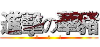 進擊の華豬 (潘     世     華)
