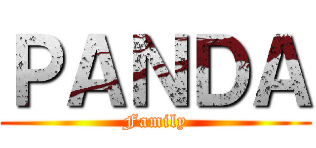 ＰＡＮＤＡ (Family)