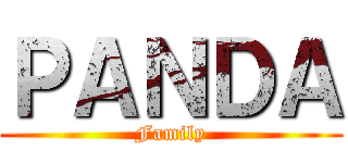 ＰＡＮＤＡ (Family)