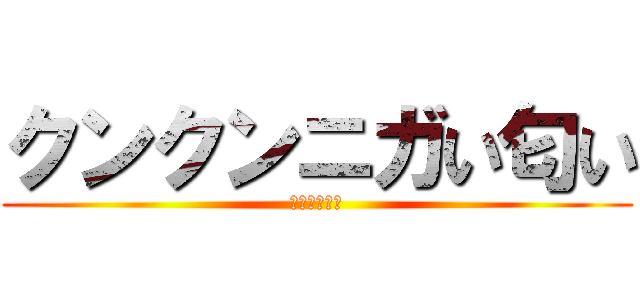 クンクンニガい匂い (オチンツチン)
