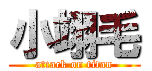 小翊毛 (attack on titan)