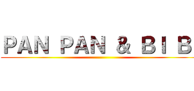 ＰＡＮ ＰＡＮ ＆ ＢＩ ＢＩ ()