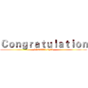 Ｃｏｎｇｒａｔｕｌａｔｉｏｎ (SPECIAL END)