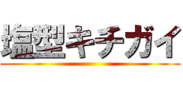 塩型キチガイ ()