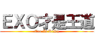 ＥＸＯ才是王道 (Exo Is KiNg)