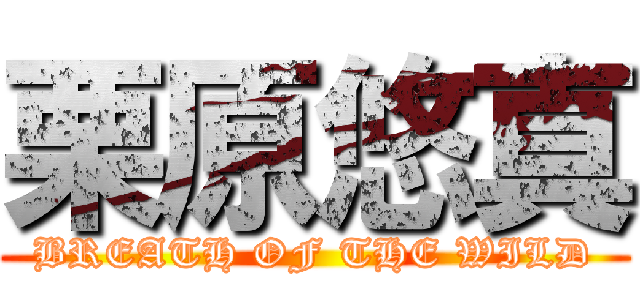 栗原悠真 (BREATH OF THE WILD)