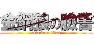 金鋼狼の臉書 (attack on titan)