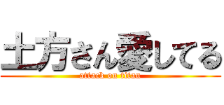 土方さん愛してる (attack on titan)