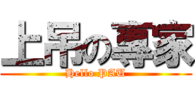 上吊の專家 (Hello PAU)