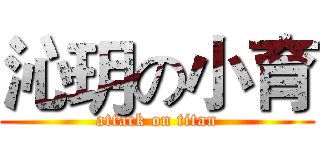 沁玥の小育 (attack on titan)