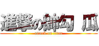 進撃の帥勾 瓜 (attack on titan)
