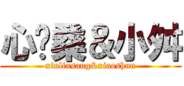 心灵桑＆小舛 (xinlinsang&xiaoshun)