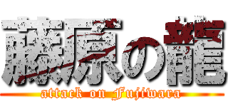 藤原の龍 (attack on Fujiwara)