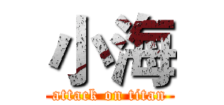 小海 (attack on titan)