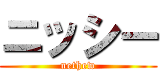 ニッシー (nethew)