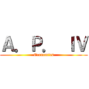 Ａ．Ｐ． ＩＶ (Economics)