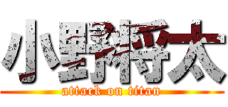 小野将太 (attack on titan)