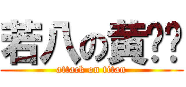 若八の黄启宁 (attack on titan)