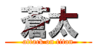  蒼太  (attack on titan)