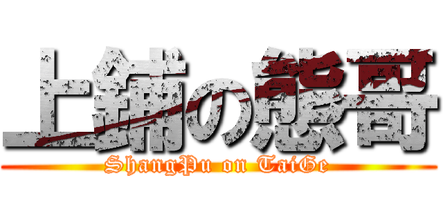 上鋪の態哥 (ShangPu on TaiGe)