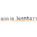 ａｎｎｉｅ ｌｅｏｎｈａｒｔ (attack on titan)