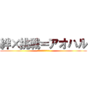 絆×挑戦＝アオハル (持ち帰ろう思い出と経験)