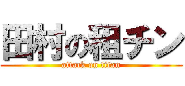 田村の租チン (attack on titan)