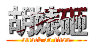 胡婊砸 (attack on titan)