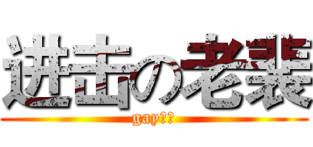 进击の老裴 (gay♂裴)