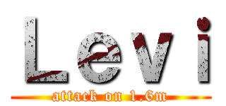 Ｌｅｖｉ (attack on 1.6m)