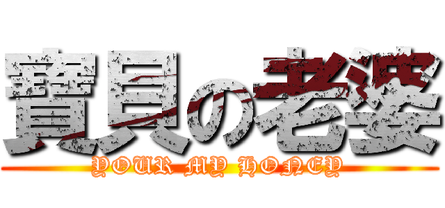 寶貝の老婆 (YOUR MY HONEY)