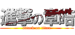 進撃の章皓 (attack on titan)